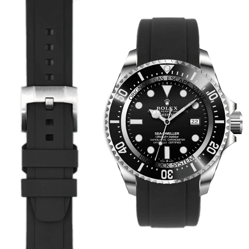 Rubber strap for rolex discount deepsea